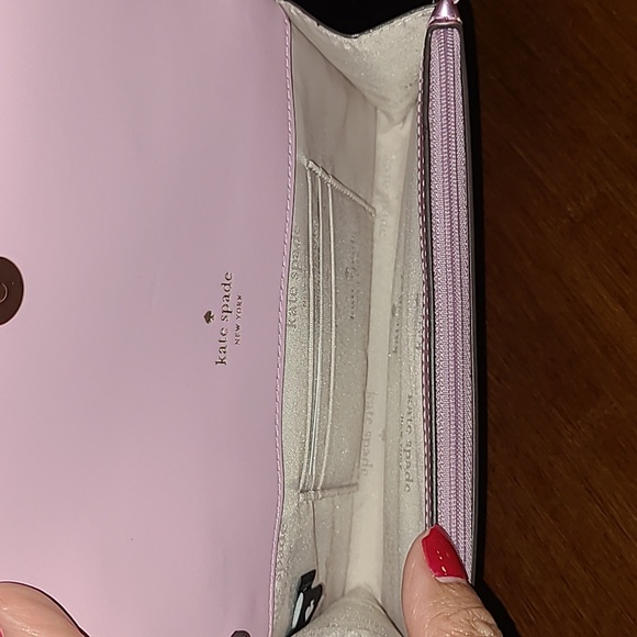 Kate Spade Kenzie Patent Flap Wristlet NWT - Picture 8 of 11